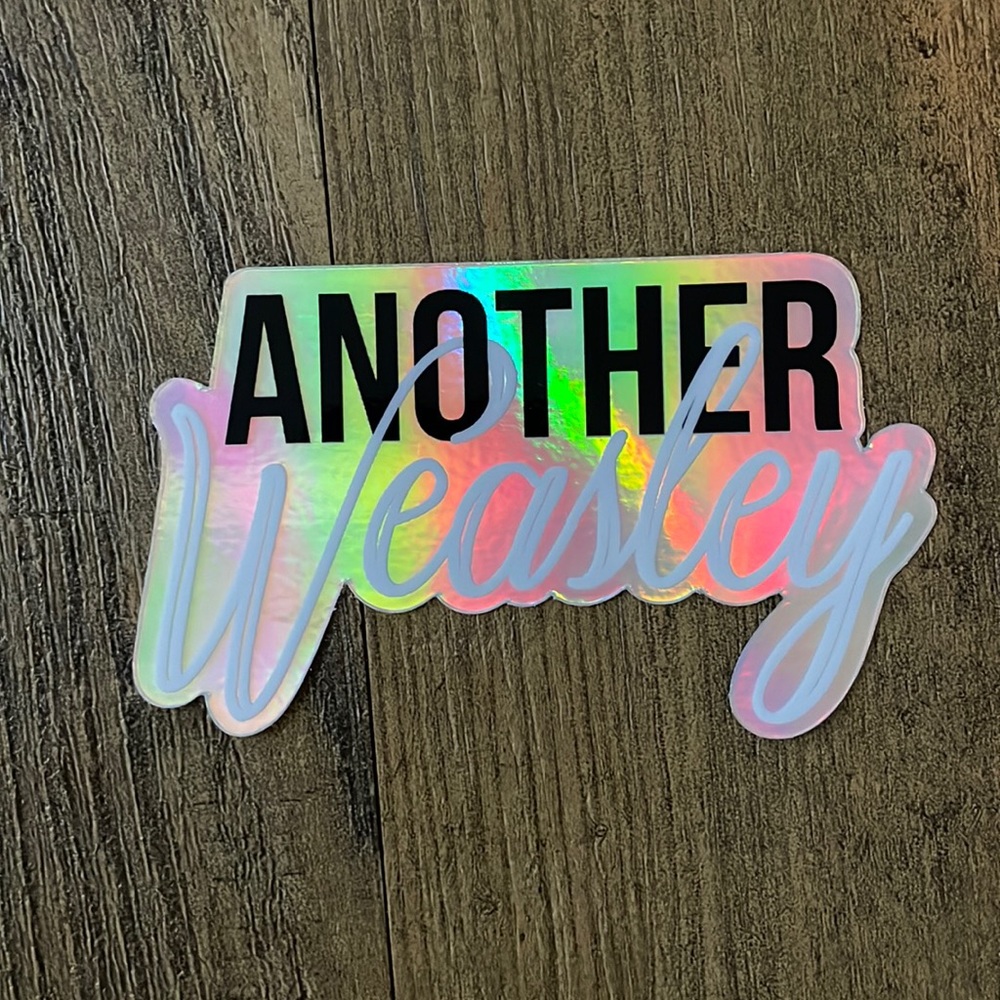 Accio Box “Another Weasley” Holo Sticker